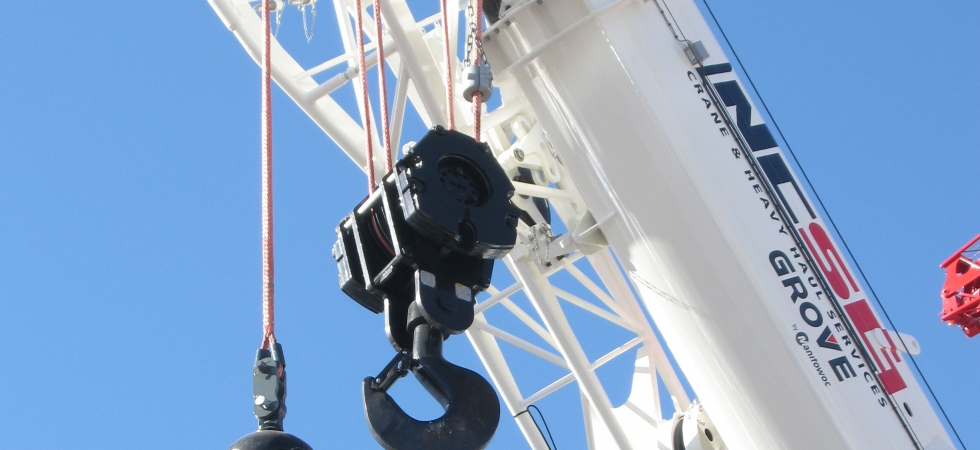 Manitowoc and Samson unveil KZTM100 rope for mobile cranes