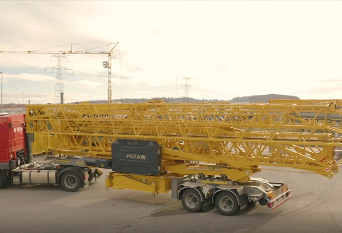 Potain Introduces The New Igo T 99 Self-erecting Crane With Improved ...